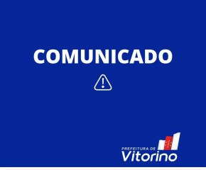 Prefeito de Vitorino decreta ponto facultativo na próxima segunda-feira (11)