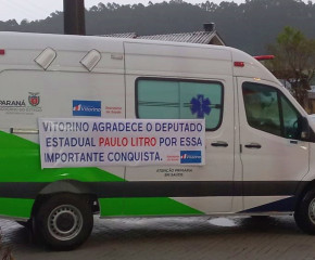 Vitorino recebe nova ambulância equipada para atender a população