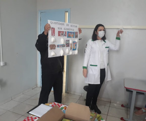 Temas de saúde pública são abordados em oficinas com alunos da rede municipal em Vitorino