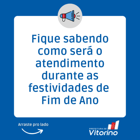 Confira como será o atendimento durante as festividades de Fim de Ano em 2025
