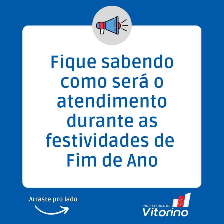 Confira como será o atendimento durante as festividades de Fim de Ano em 2025