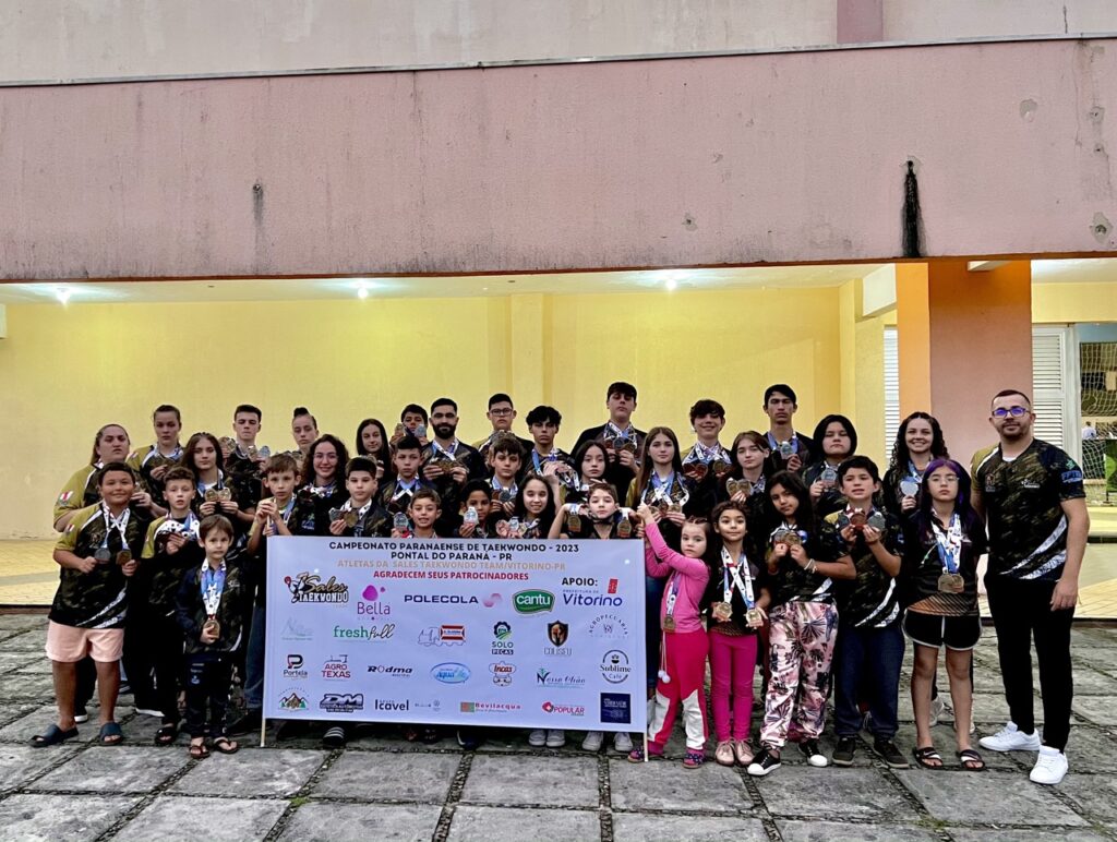 Campeão Estadual e medalhista nacional, Taekwondo de Vitorino fecha ano de olho em competições internacionais