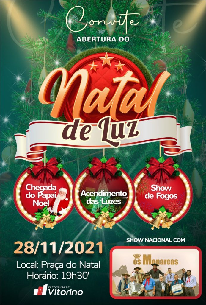 CONVITE DE ABERTURA NATAL DE LUZ