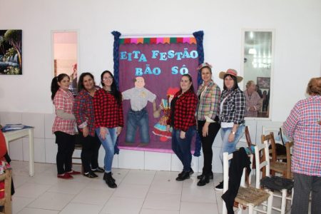 Festa Junina do projeto de Convivência Social