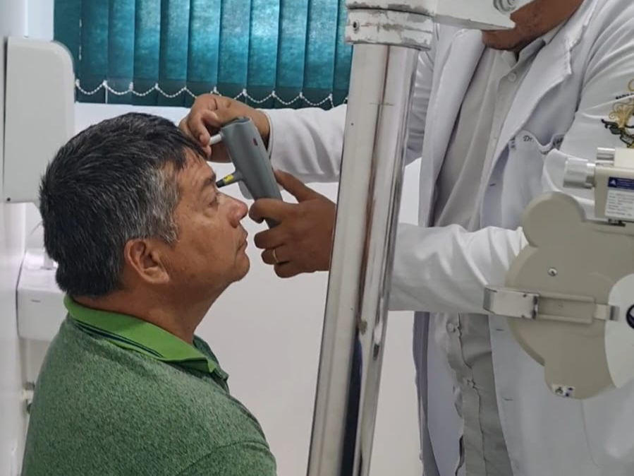 Fila para consulta oftalmológica inicial é zerada em Vitorino