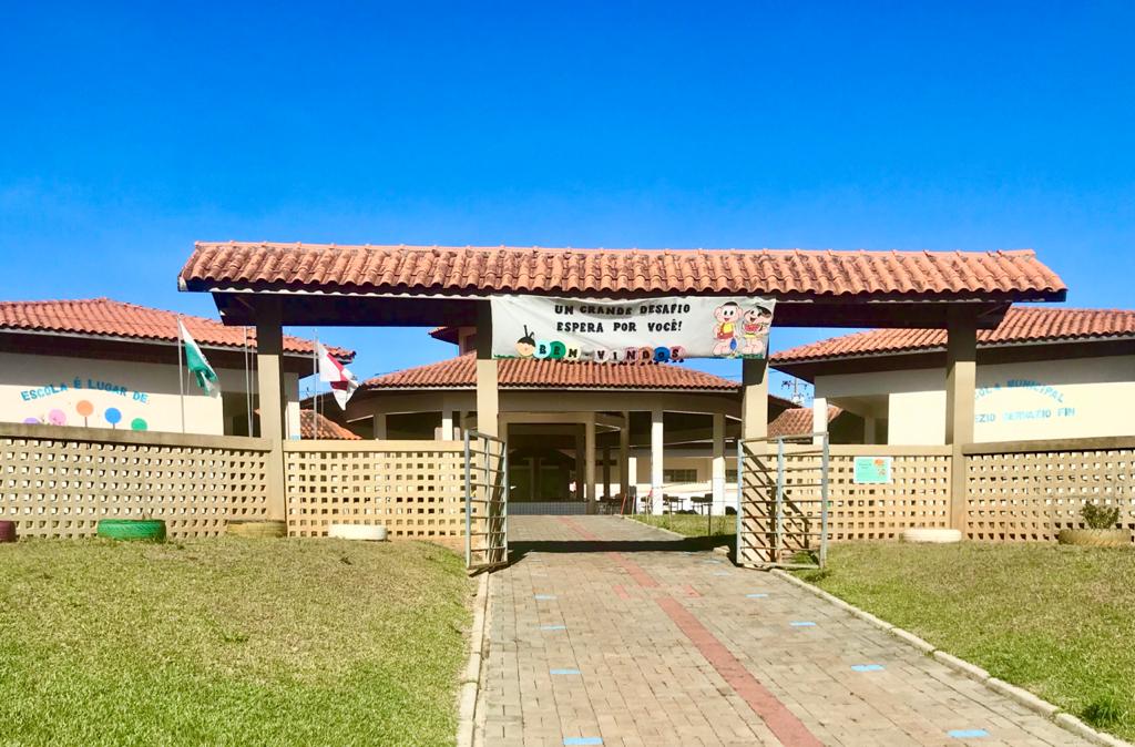 Mais de 50% dos alunos frequentam as aulas presencialmente nas Escolas Municipais de Vitorino