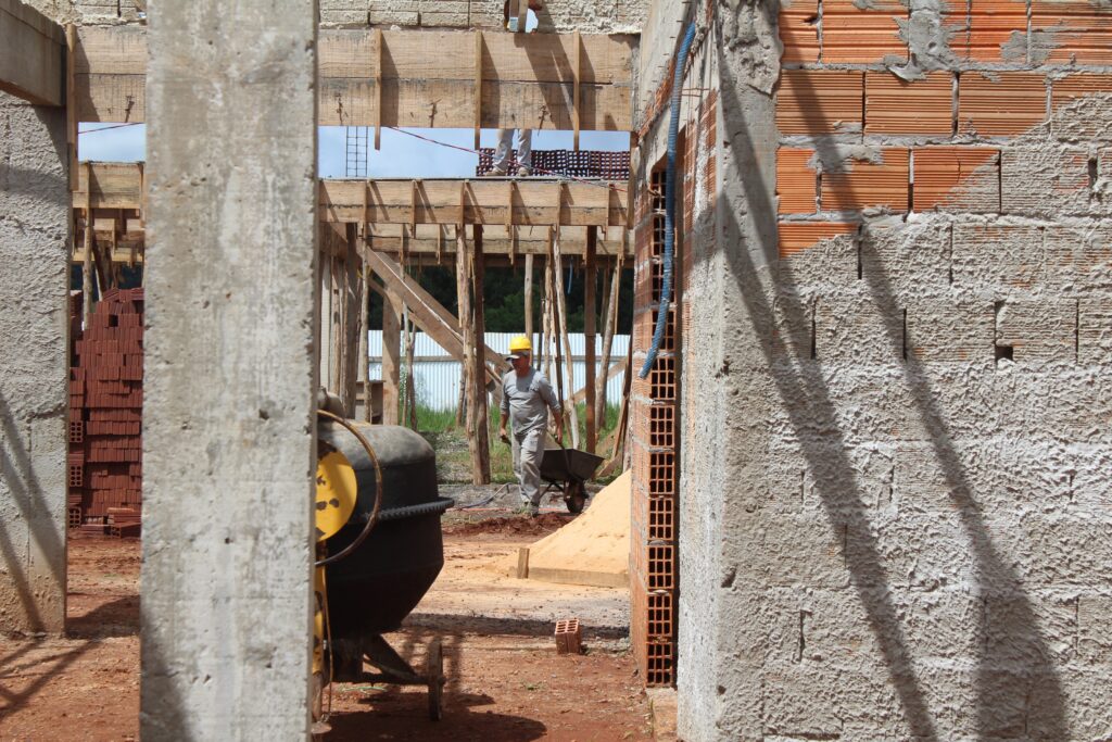Obras no Cmei do Araucária Park seguem em ritmo acelerado Obras no Cmei do Araucária Park seguem em ritmo acelerado