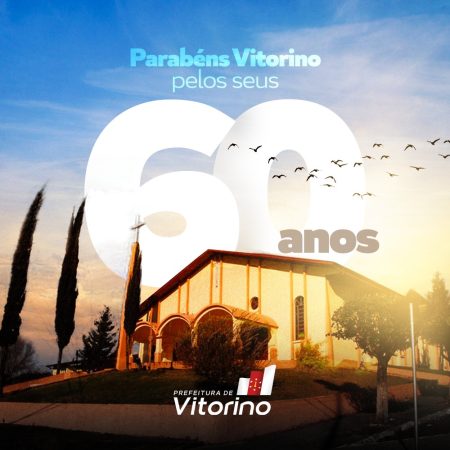 Parabéns Vitorino pelos 60 anos de emancipação política administrativa