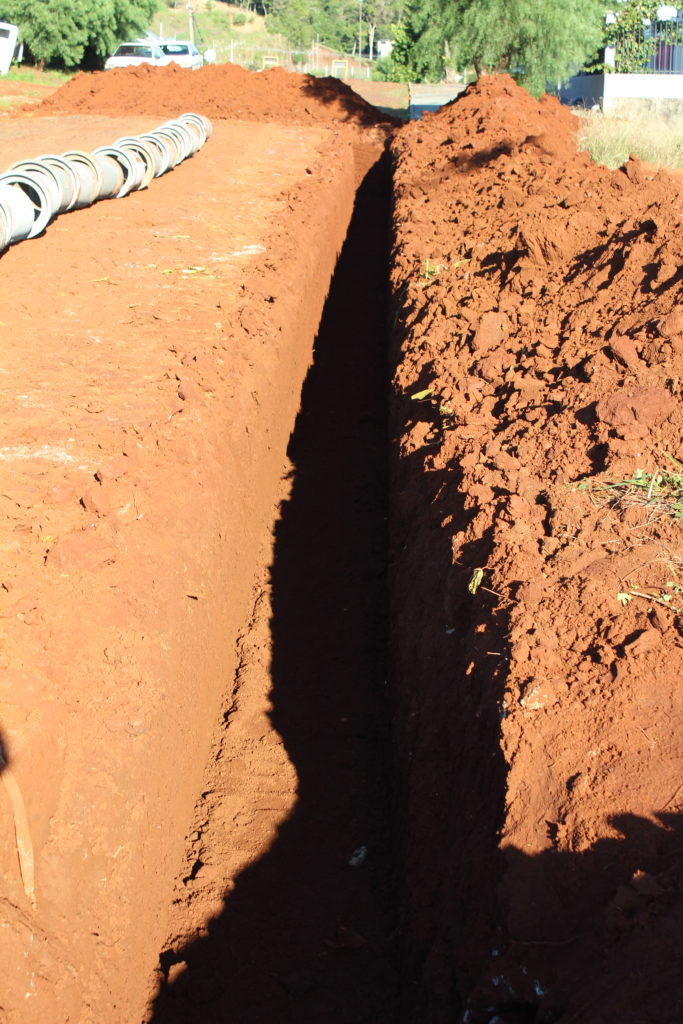 Primeiras etapas da pavimentação em concreto iniciam em Vitorino
