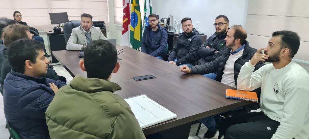 Reunião entre prefeituras de Vitorino e São Lourenço do Oeste aconteceu para adequações no Contorno Leste