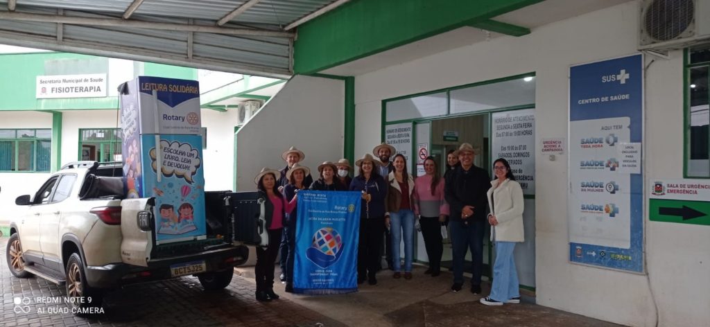 Rotary Club Satélite de Pato Branco-Vitorino entrega geloteca na Unidade Central de Saúde