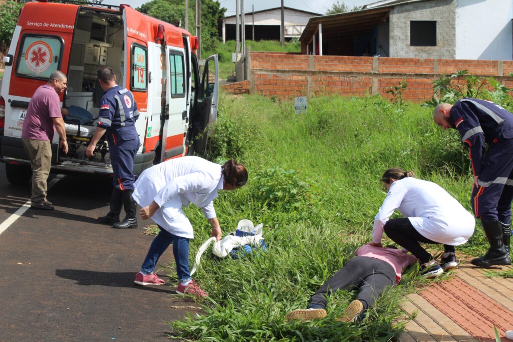 Samu realiza treinamento com servidores da Saúde de Vitorino Samu realiza treinamento com servidores da Saúde de Vitorino