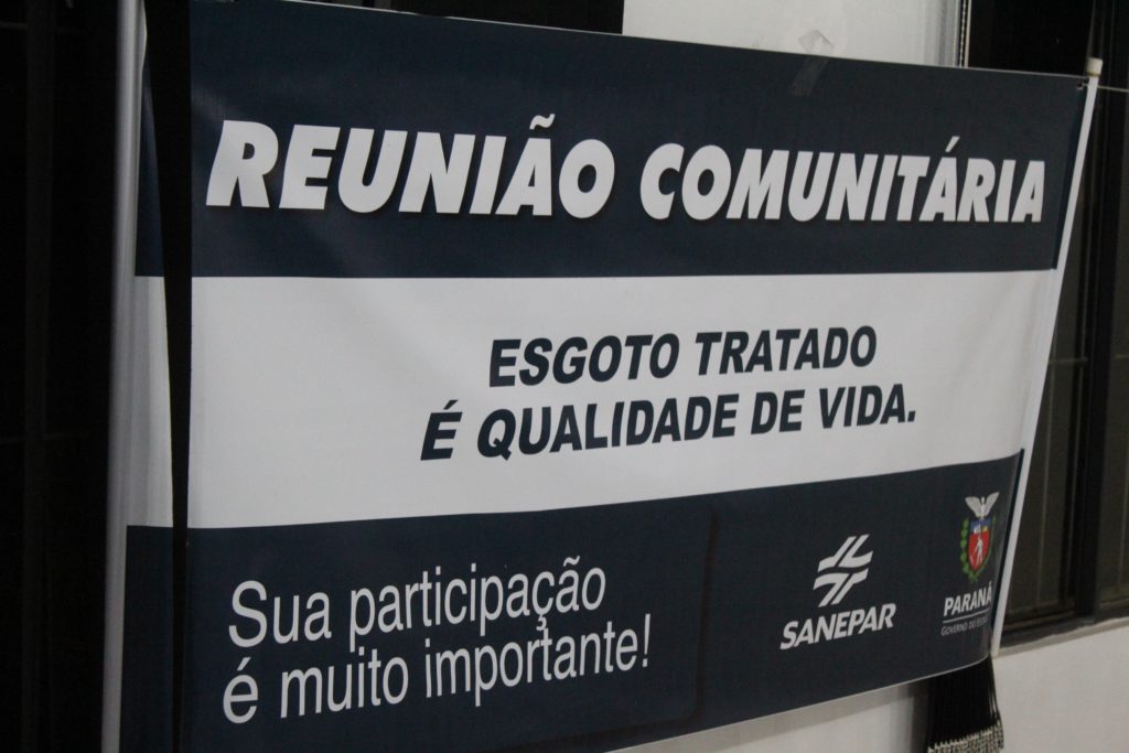 Segunda reunião comunitária sobre implantação do sistema de esgoto é realizada