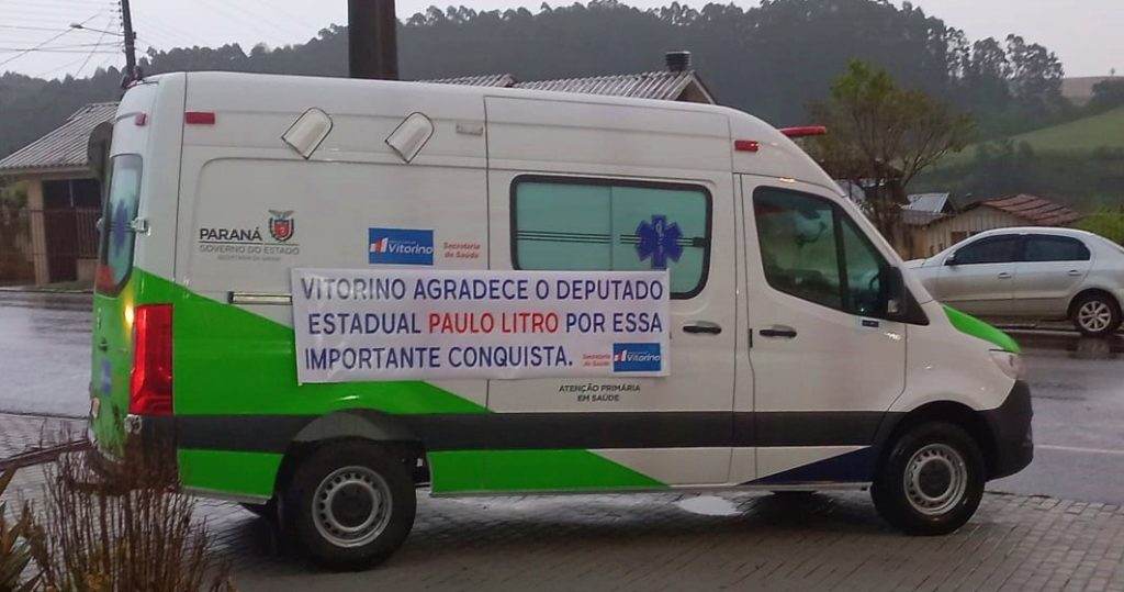Vitorino recebe nova ambulância equipada para atender a população